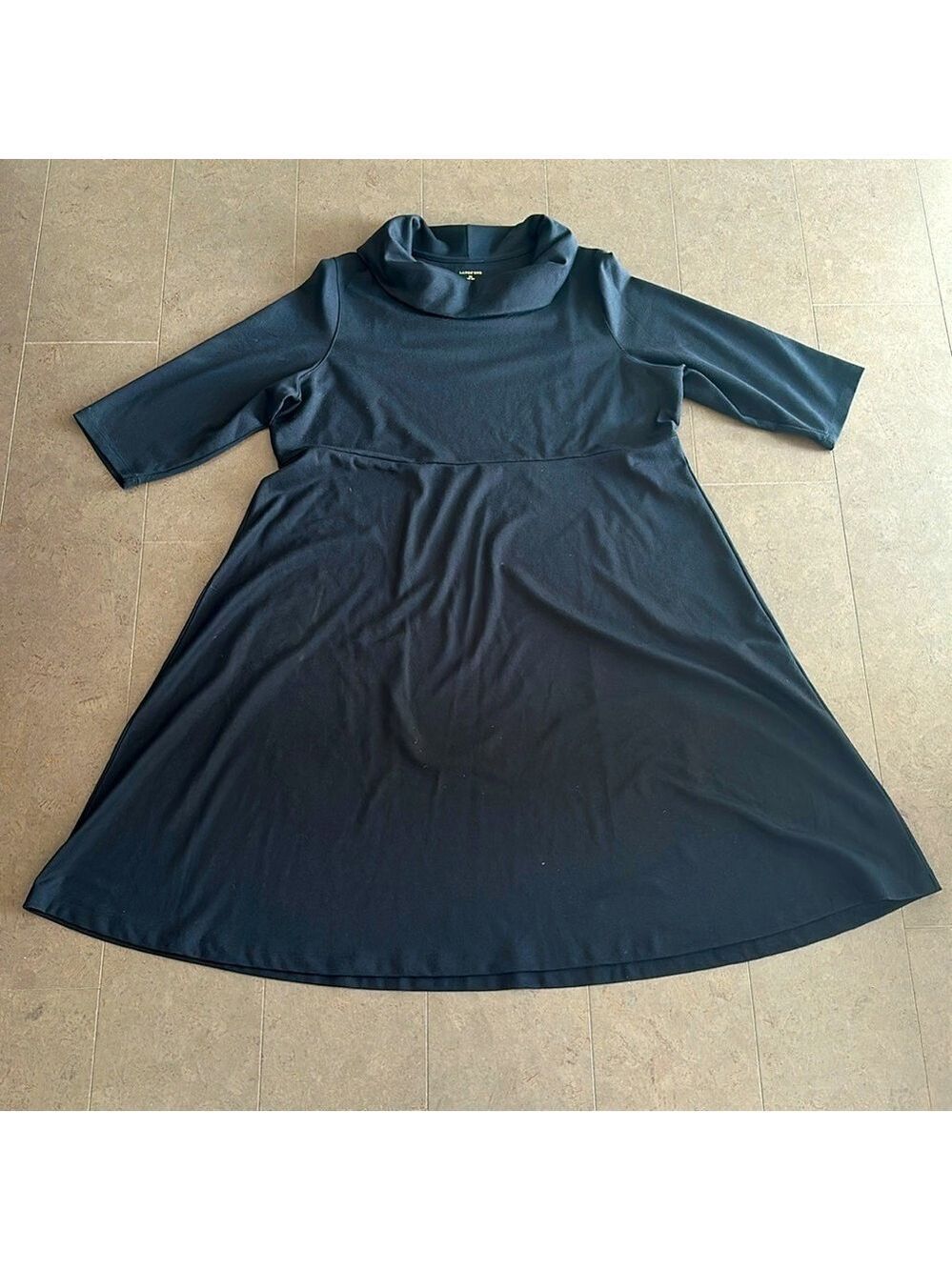 Lands End black dress size 2X